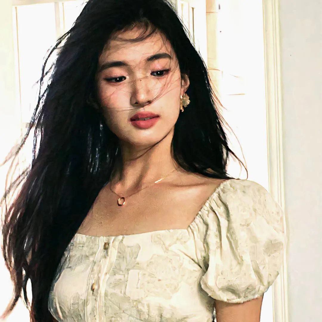 冬天的女子